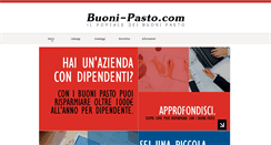 Desktop Screenshot of buoni-pasto.com